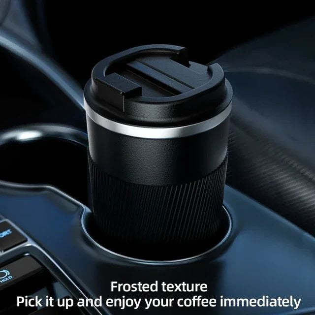 Spill-Proof Travel Mug – 12oz of Pure Coffee Power, Hot or Iced,